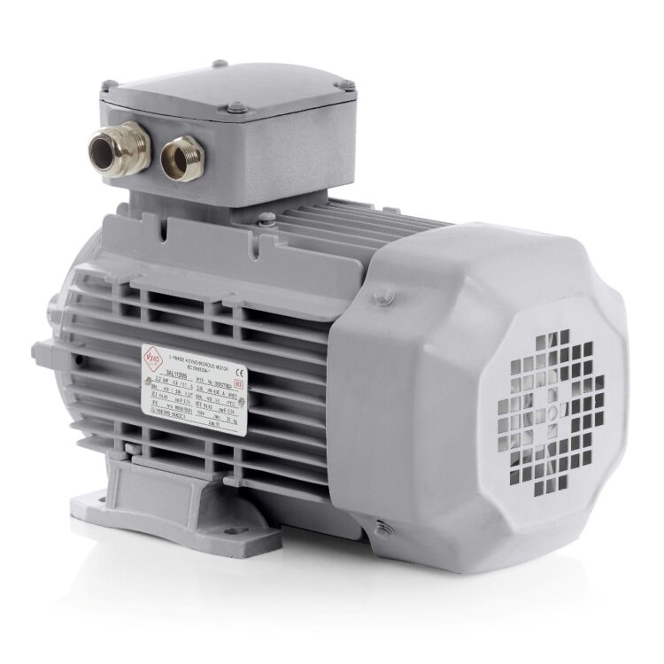 Elektromotor 1,1 kW 400V 1000 tpm (IE3-3AL-6-polig) Op voorraad België